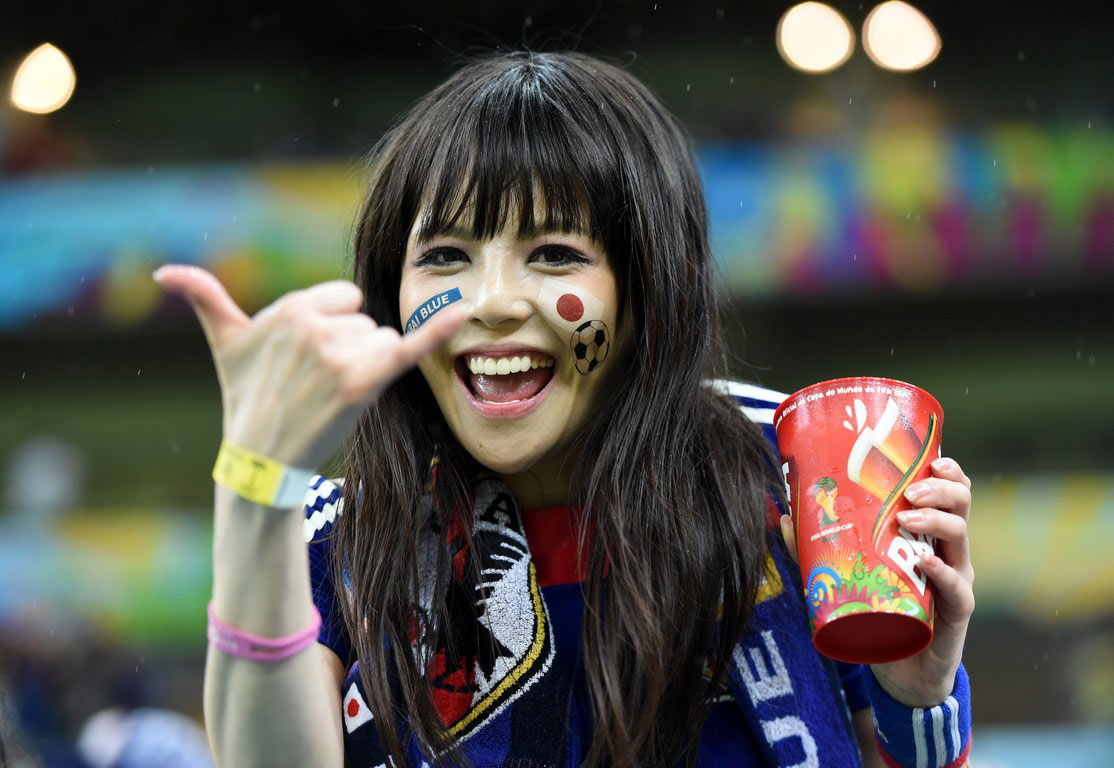 In pictures: beautiful fans of World Cup 