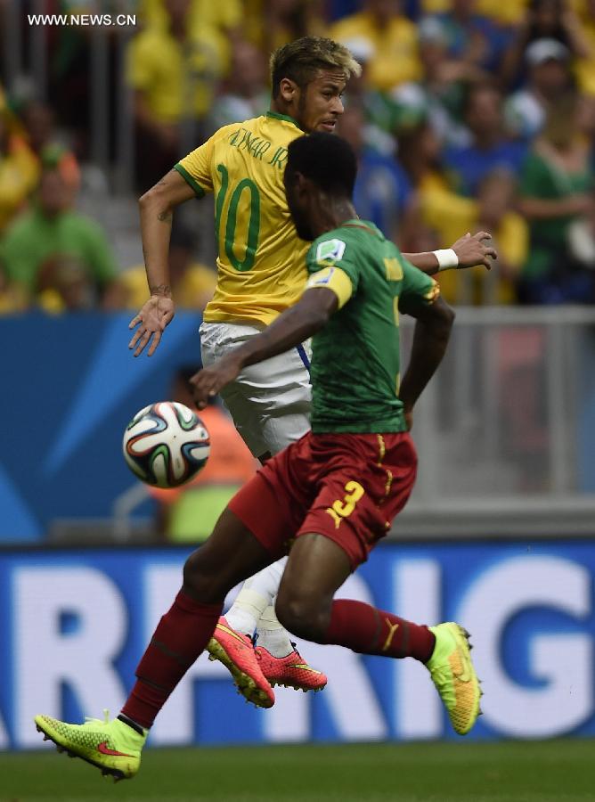 World Cup Group A: Brazil crushes Cameroon 4-1 