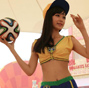 Football babies, Samba dancers embrace 'World Cup'