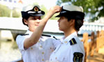 The first female Uyghur students in China's naval academy