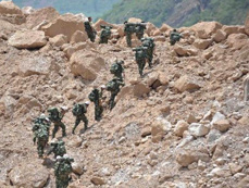 Army to blow up blockage at barrier lake in quake-hit Yunnan