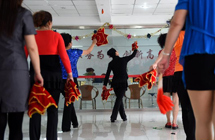 A retiree and her performing troupe