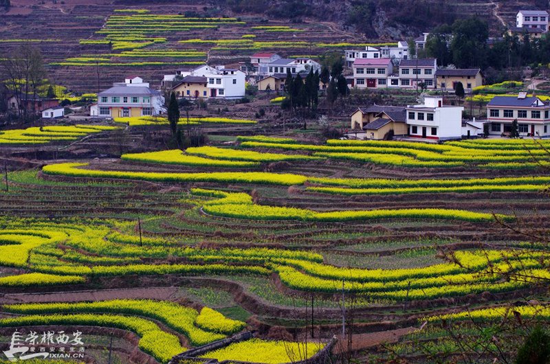 Beautiful countryside in Shaanxi—Ankang Hanyin Xuanwo Town