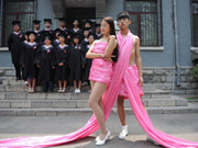 Eye-catching graduation photos in Shandong