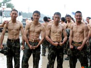 Special armed police attend 'devil trainings' in Hunan