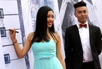 College graduates shining on the red carpet in Nanjing