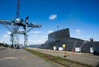 Typhoon class strategic Submarine in photos