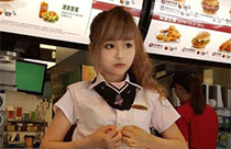 'Goddess' in Taiwan McDonald's