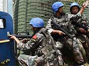Chinese peacekeeping forces in South Sudan encounter armed conflicts