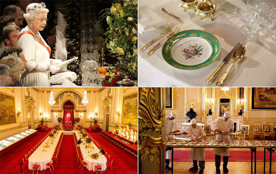 In pics: State Banquet at Buckingham Palace