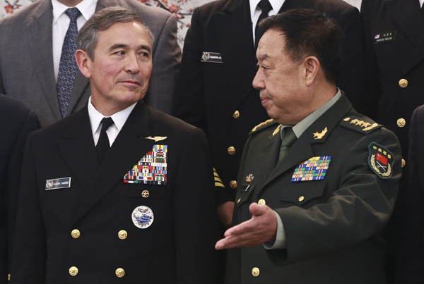 China, US Military Leaders Meet over US Warships in ‪‎South China Sea‬