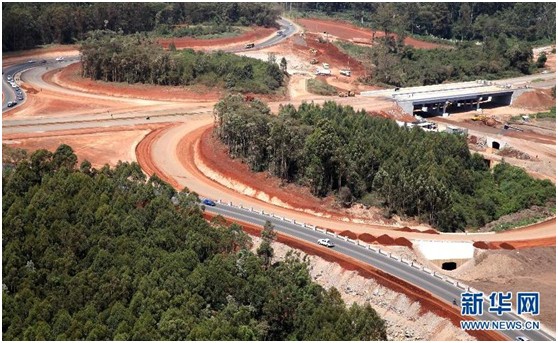 Chinese-built roads ease travels in Kenya