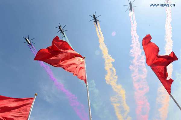 China announces 7.6-pct defense budget rise, lowest in six years