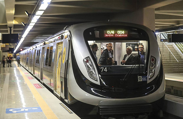 Rio Olympic Line begins operation, all trains made in China
