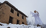 Chinese Catholic village ready for Christmas with its mannequin Nativity Scene