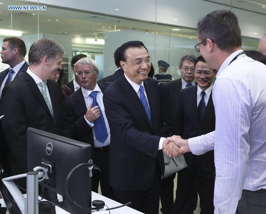 Chinese premier calls for closer innovation cooperation with New Zealand