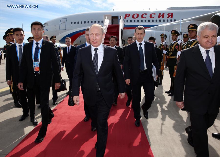 Putin arrives in Beijing to attend Belt and Road Forum
