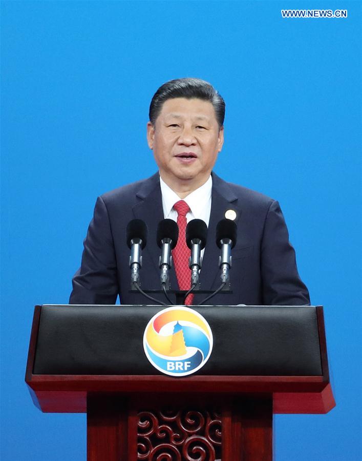 In pics: President Xi delivers speech at opening ceremony of Belt and Road forum