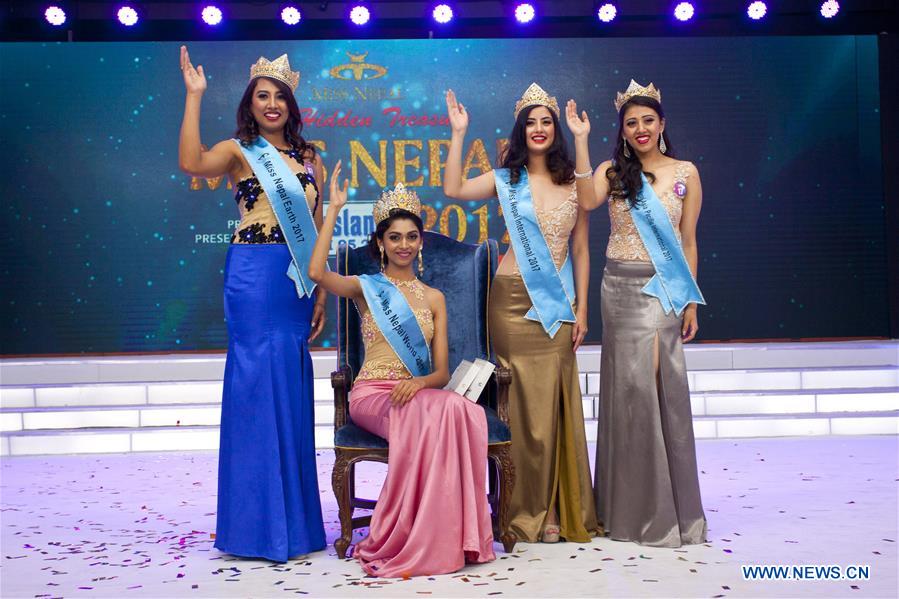 Finale of Miss Nepal 2017 beauty pageant held in Kathmandu