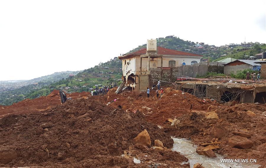 Sierra Leone President declares 7-day national mourning for mudslide victims