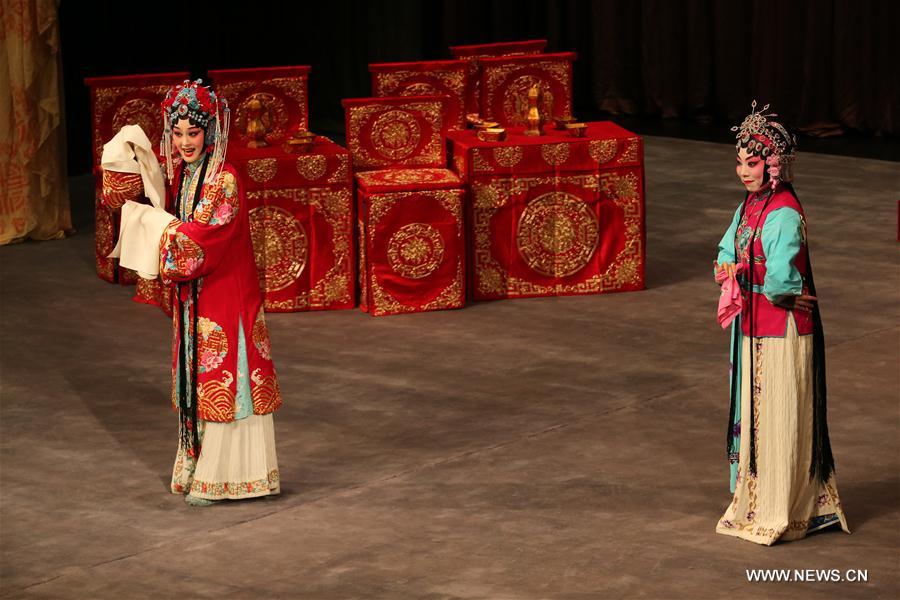 Peking Opera Female Generals of the Yang Family staged in Greece
