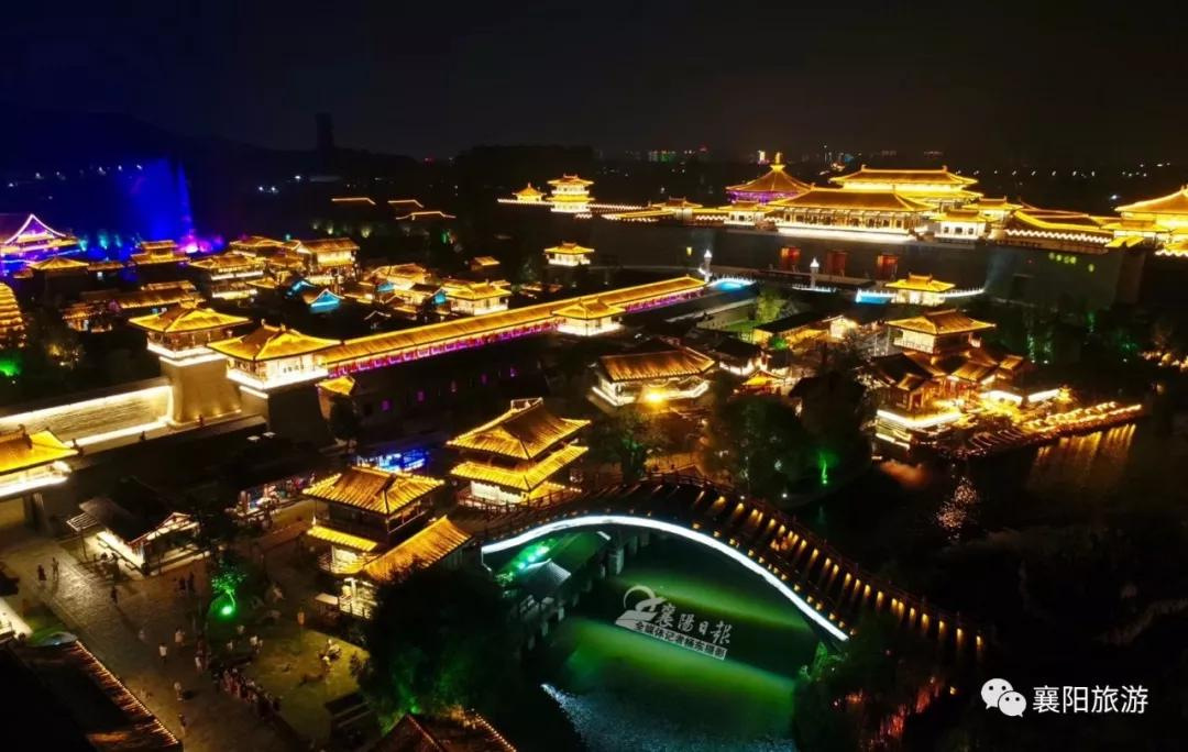 Night Tour of Xiangyang Tangcheng Shows You Beautiful Night Scene of Xiangyang City