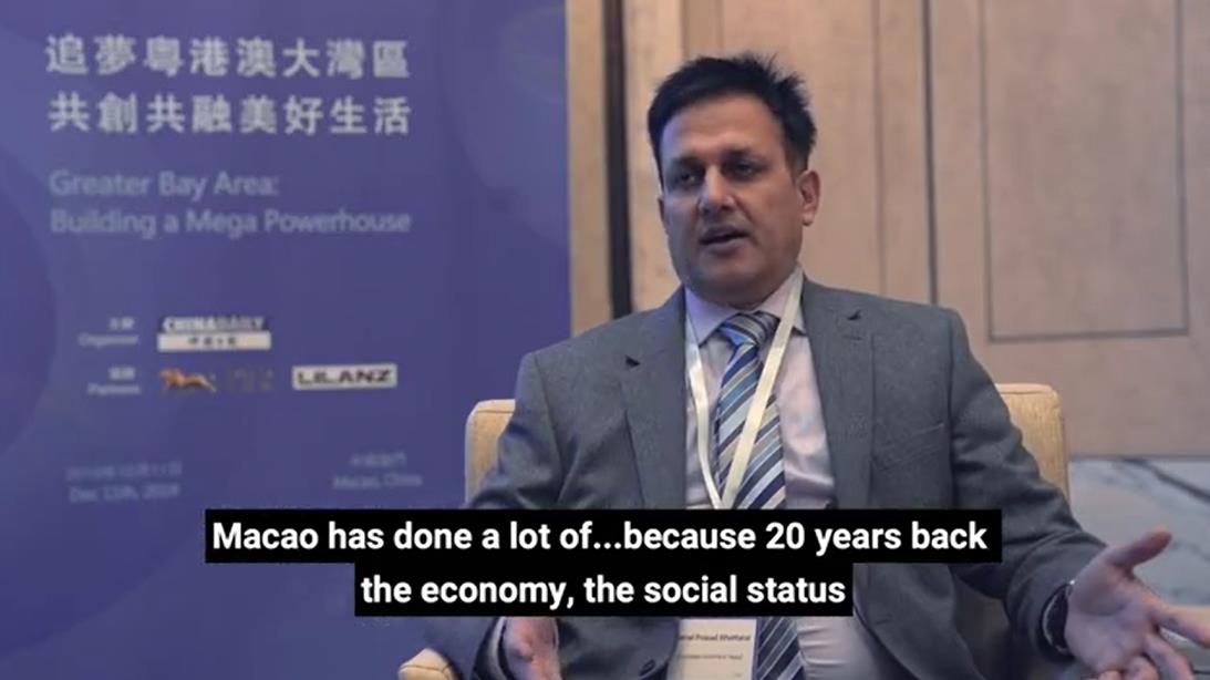Interview with Kamal Prasad Bhattarai on Macao's 20th anniversary of its return to the motherland