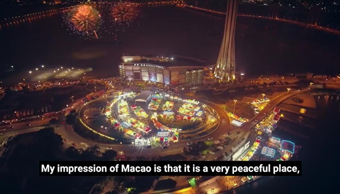 Interview with Lilybeth Deapera on Macao's 20th anniversary of its return to the mortherland