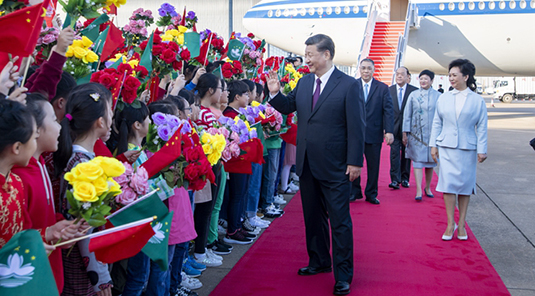 Chinese president proud of Macao's achievements, progress