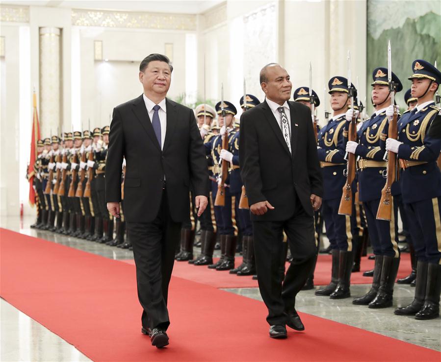 Kiribati on right side of history by resuming diplomatic ties with China: Xi