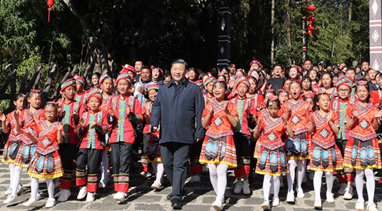 Xi visits Yunnan on inspection tour ahead of Chinese New Year