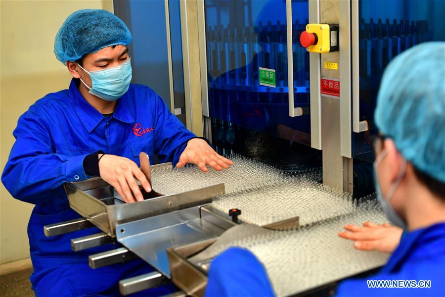 Companies resume production under epidemic prevention measures in China