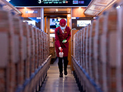 In pics: A train conductor at work during epidemic