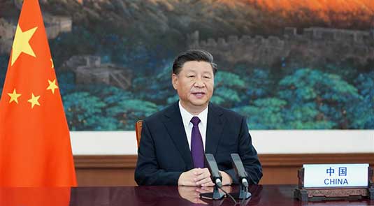 Xi expounds on UN's role in post-COVID era, opposing unilateralism, "boss of world"