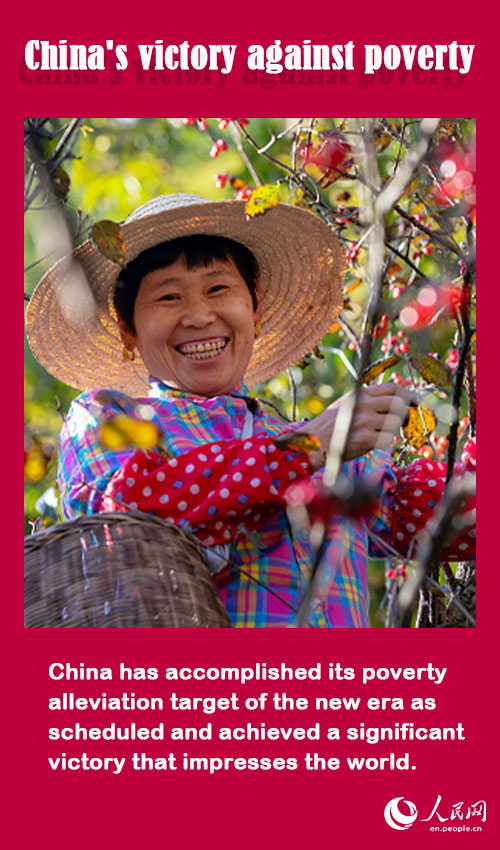 China's victory against poverty