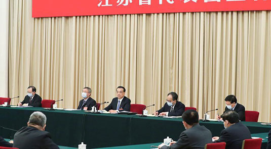 Senior Chinese leaders attend deliberations at annual legislative session