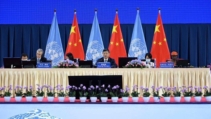 COP15 ministerial plenary meeting held in Kunming