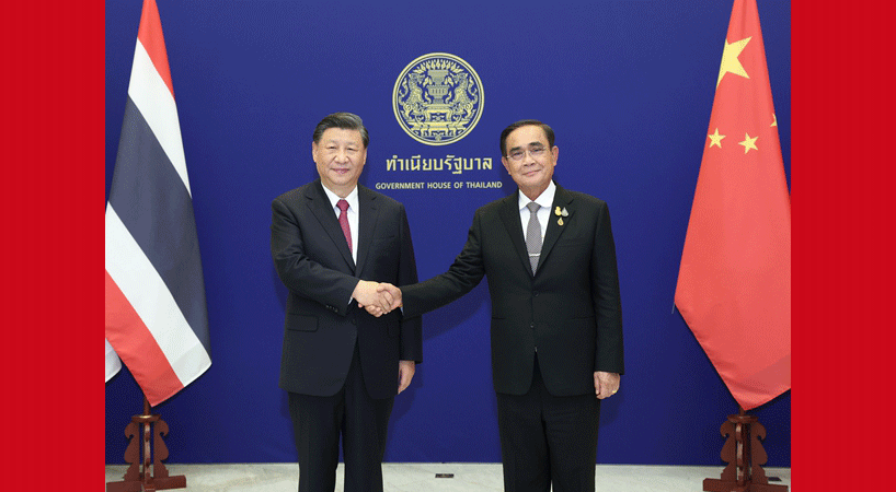 Xi, Prayut agree on building China-Thailand community with shared future...