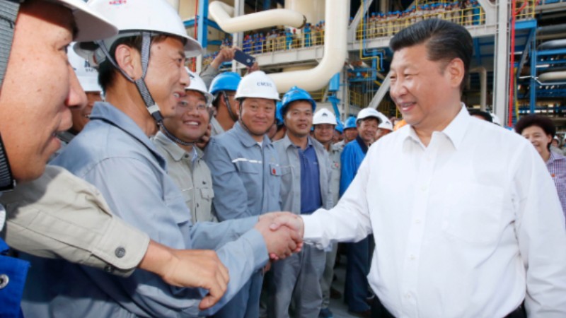 Quotes from Xi: 'Socialism is achieved by hard work'