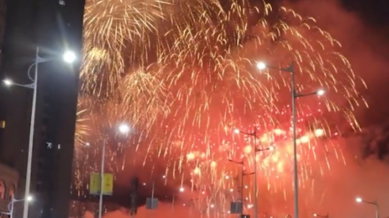 Fireworks set spirits soaring at Village Super League in Guizhou
