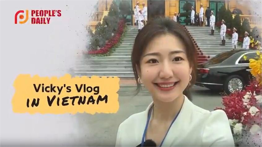 Vicky's Vlog: President's Office of Vietnam, here I come