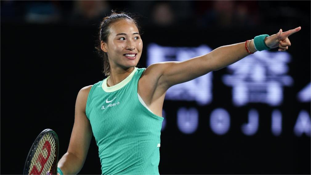 China's Zheng storms into first Grand Slam final at Australian Open