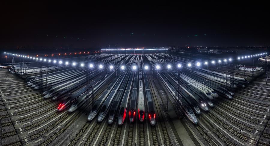 Nanchang readies high-speed trains for Spring Festival travel rush