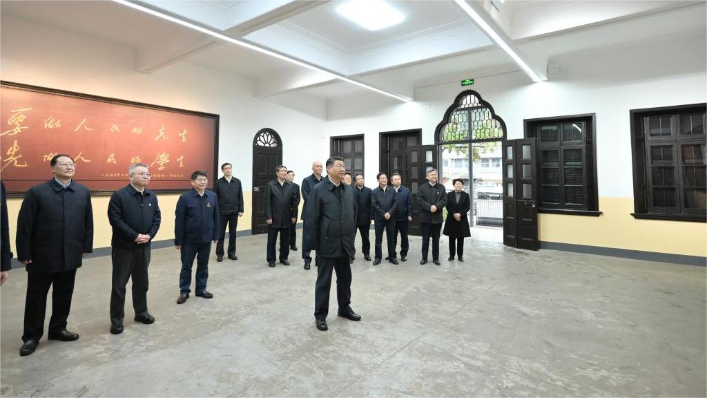 Xi inspects Hunan Province