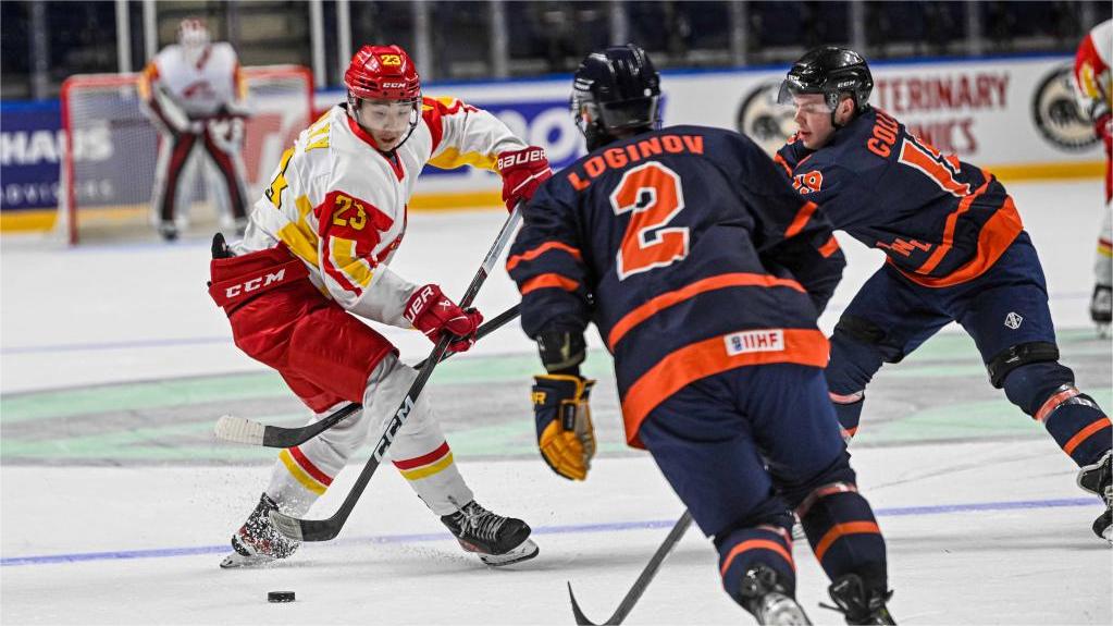 China beats Netherlands in Ice Hockey Men's World Championship