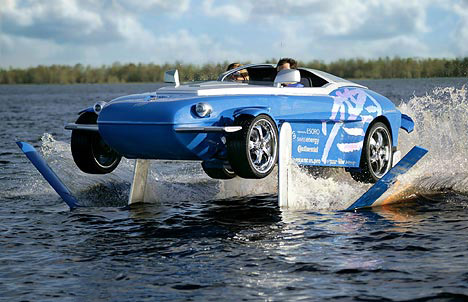 Sports Cars on The Swiss Car Company Rinspeed Has Developed An Amphibious Sports Car