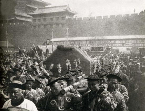 Empress Dowager Cixi's funeral (file photo)