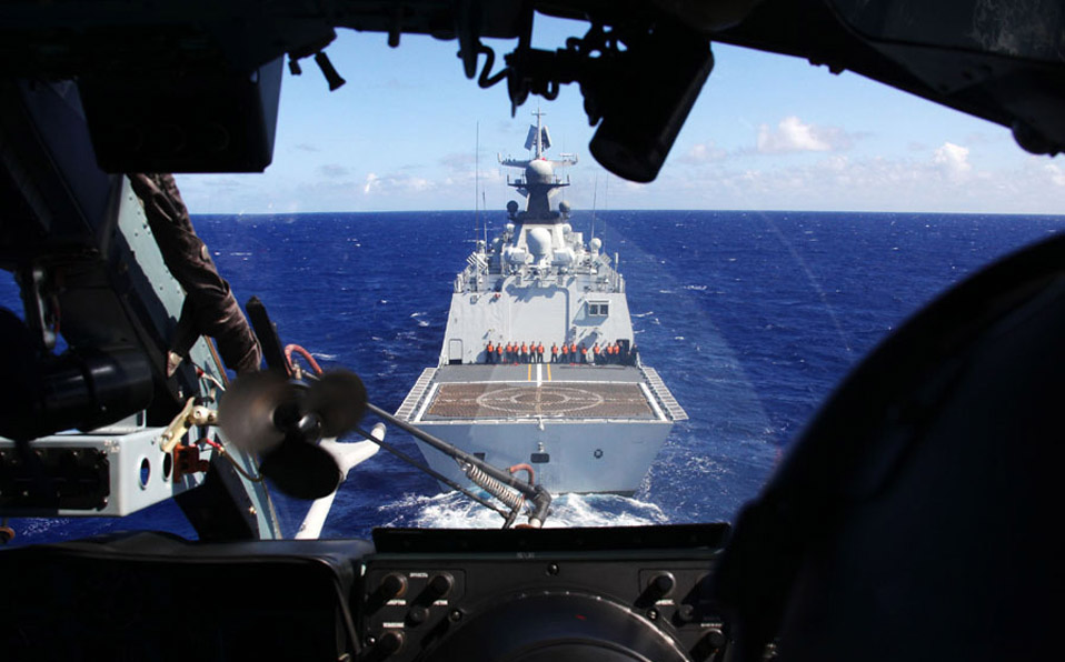 Chinese navy fleet conducts search, rescue drills in W Pacific