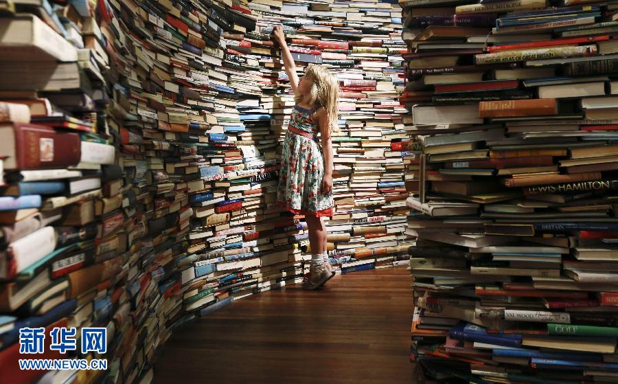 Reading style Books are ladder of human progress.(Photo/Xinhua)