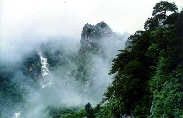 Lushan Mountain Geopark.(CNTV)